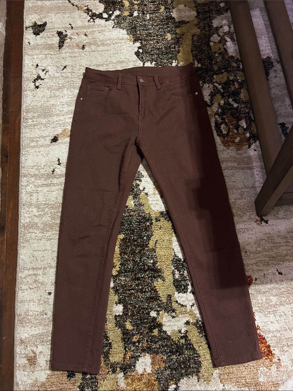 Brown Slim Fit Jeans